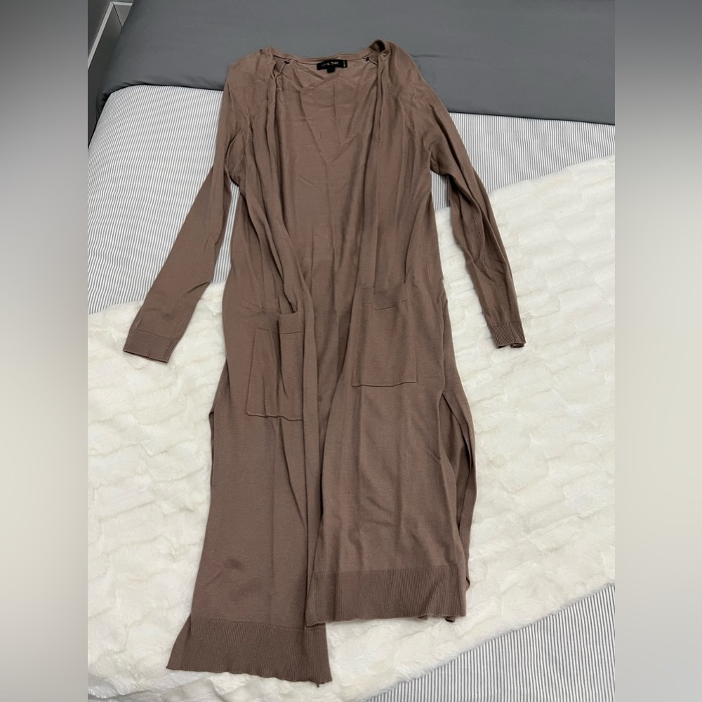 Long Knit Cardigan